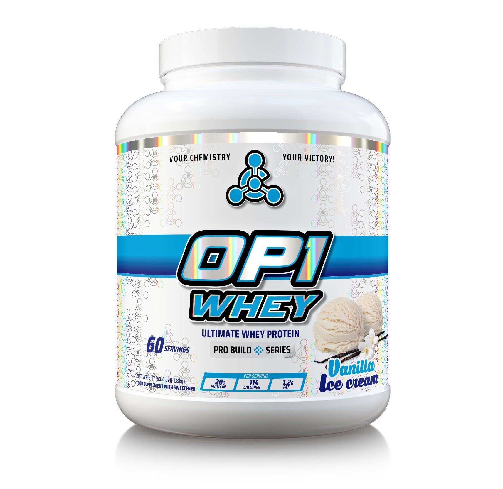 Chemical Warfare OP1 Whey - 1800 g - Muskelkompaniet