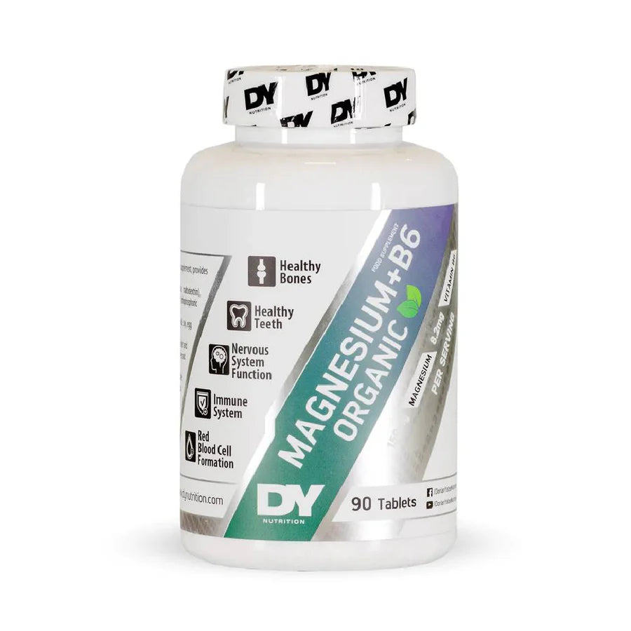 Dorian Yates Nutrition Magnesium + B6 Organic - 90 tabletter