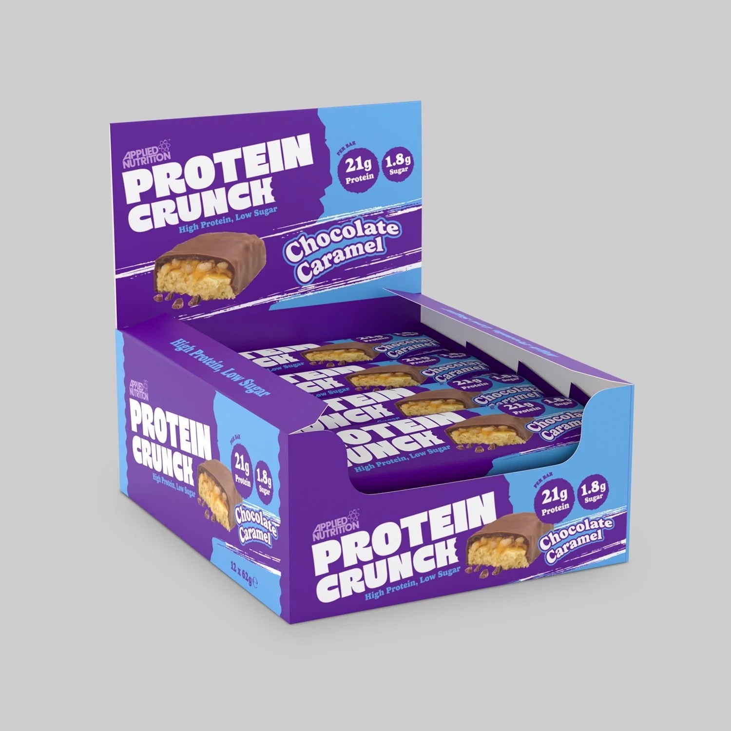 Applied Nutrition Protein Crunch Bar - 12 x 62 g - Muskelkompaniet