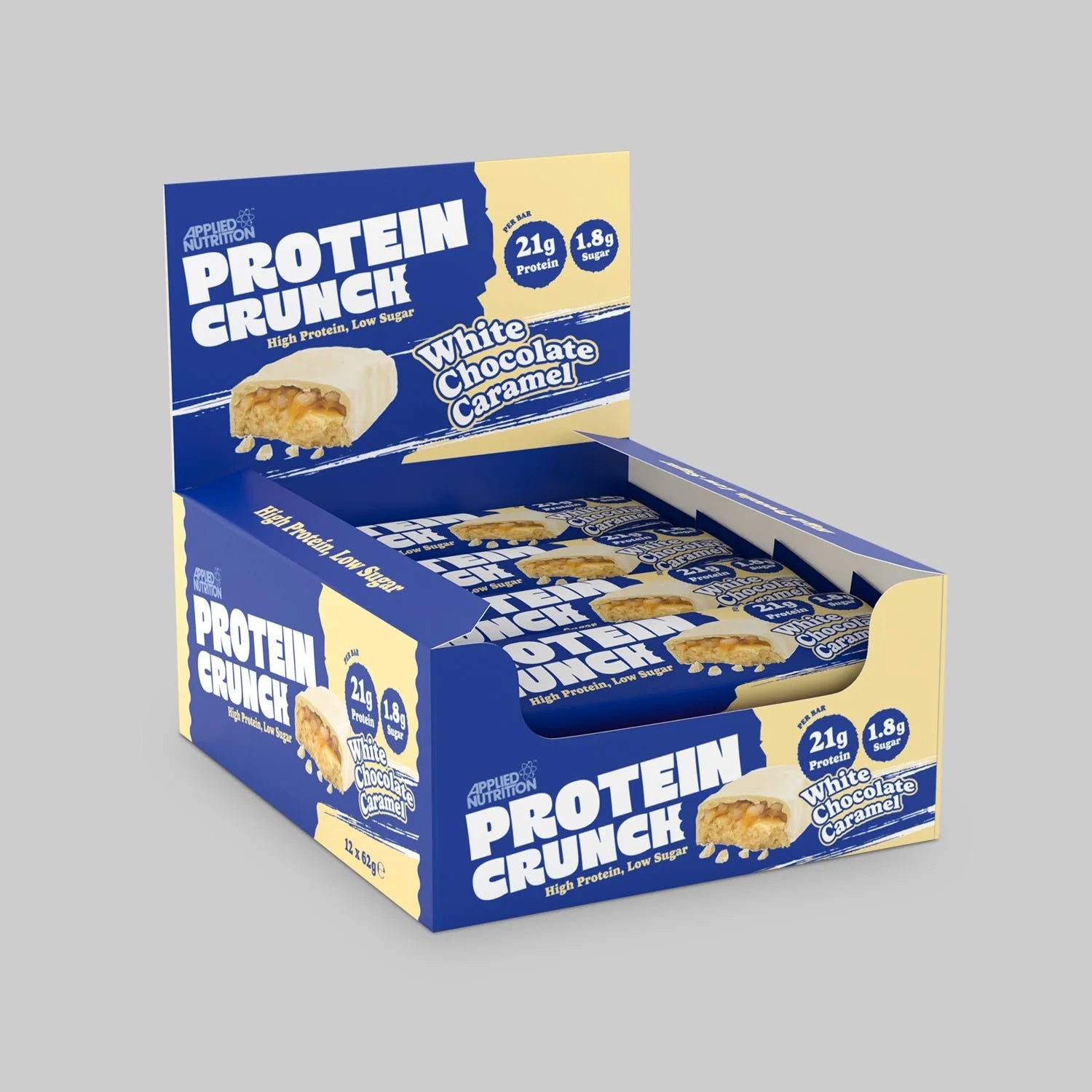 Applied Nutrition Protein Crunch Bar - 12 x 62 g - Muskelkompaniet