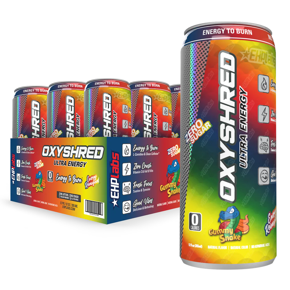 EHP Labs OxyShred Ultra Energy Drink - 12 x 355 ml