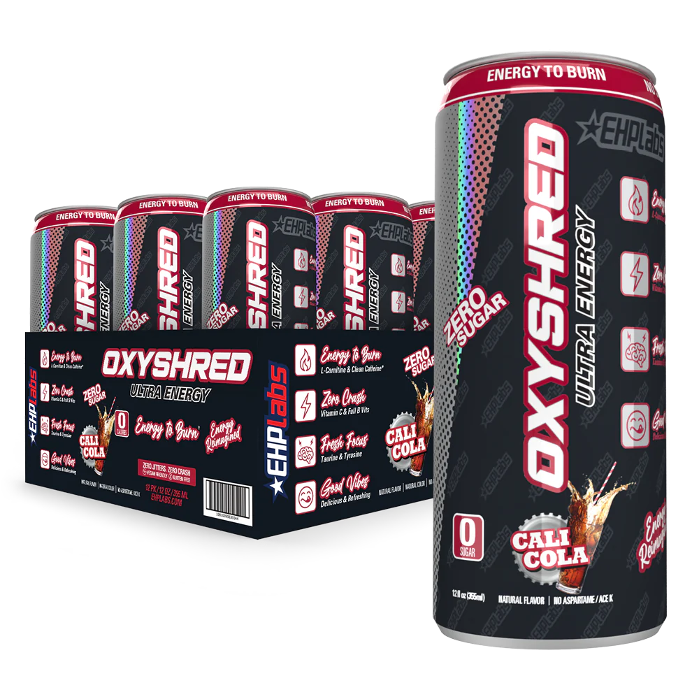 EHP Labs OxyShred Ultra Energy Drink - 12 x 355 ml