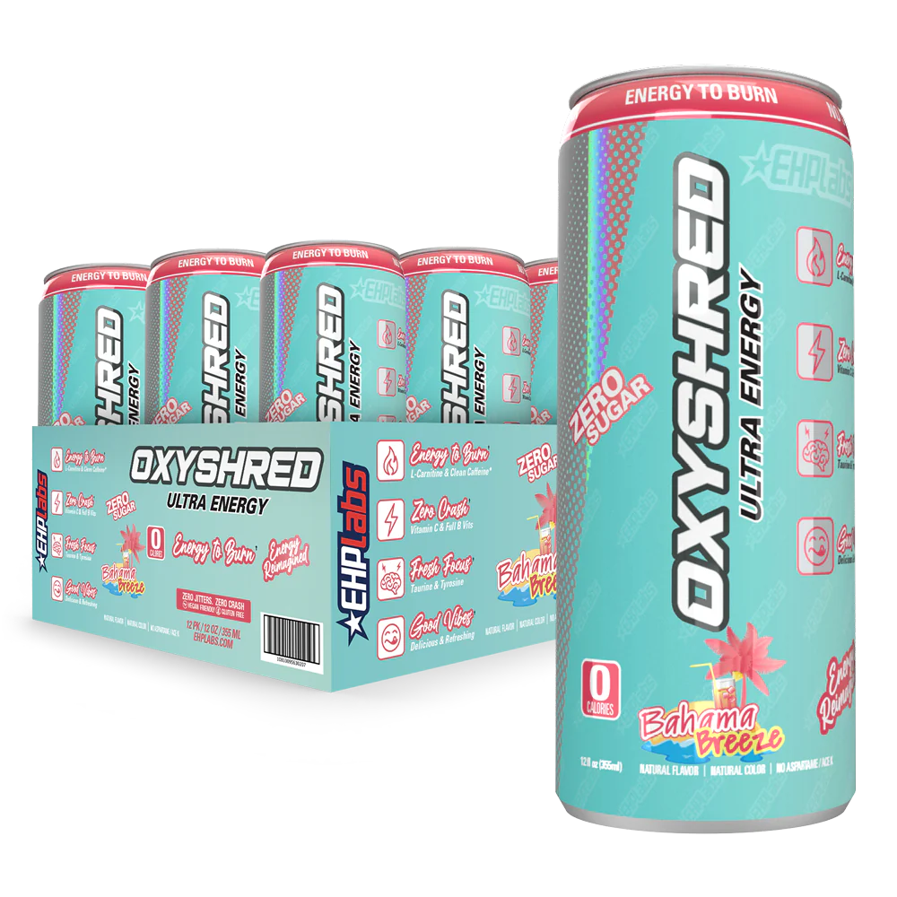 EHP Labs OxyShred Ultra Energy Drink - 12 x 355 ml