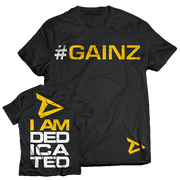 Dedicated T-Shirt - #Gainz