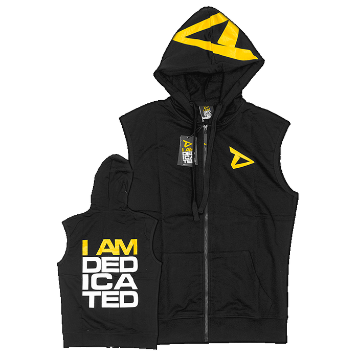 Dedicated Sleeveless Hoodie - I Am Dedicated