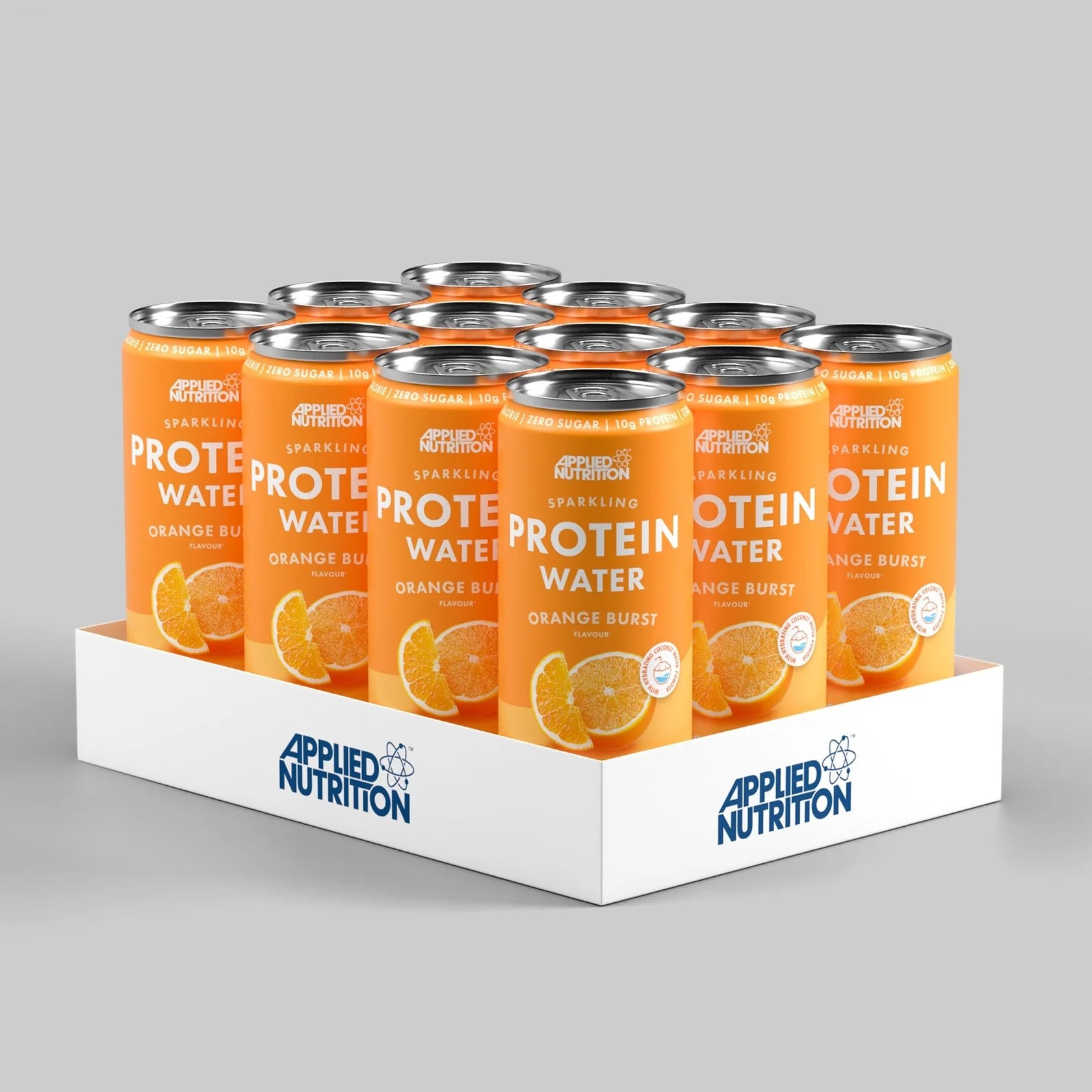 Applied Nutrition Sparkling Protein Water - 12 x 330 ml - Muskelkompaniet