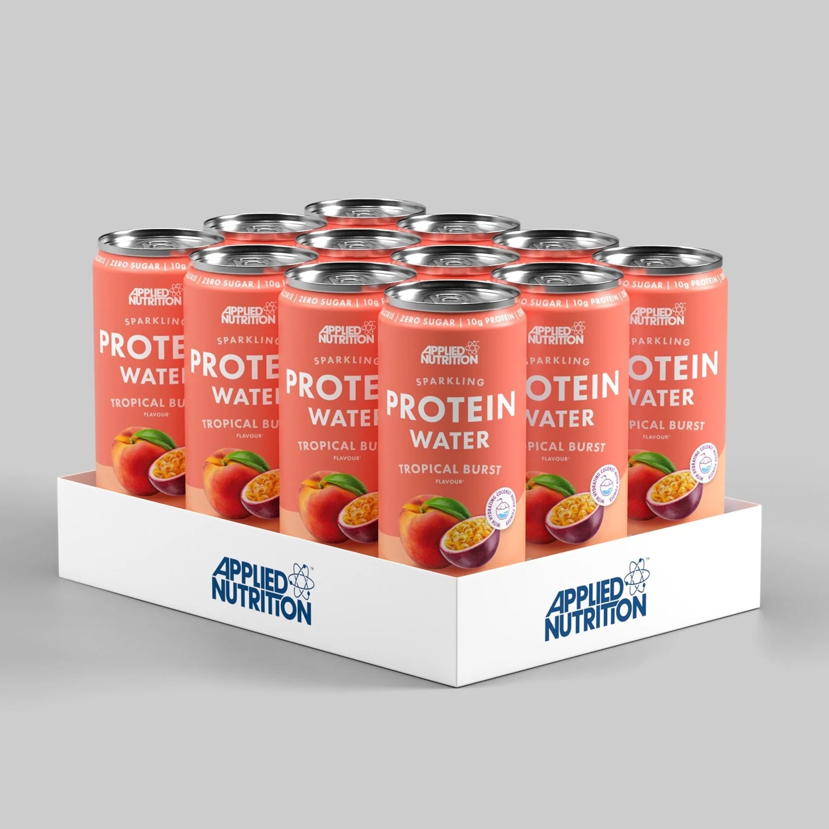 Applied Nutrition Sparkling Protein Water - 12 x 330 ml - Muskelkompaniet