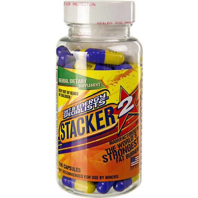 Stacker2 Ephedra-Free - 100 kapslar