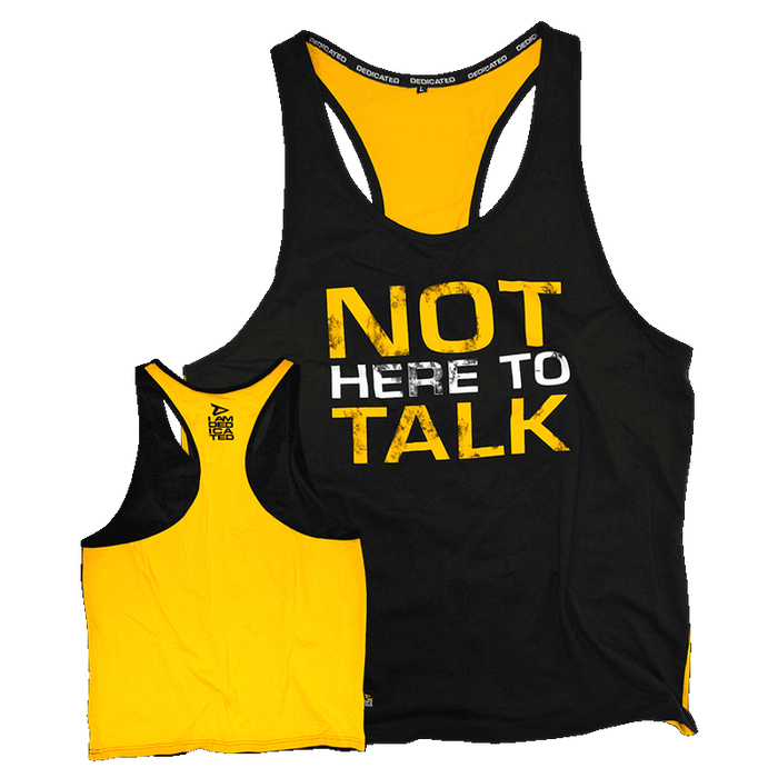 Dedicated Premium Stringer - Not here to Talk - 2XL