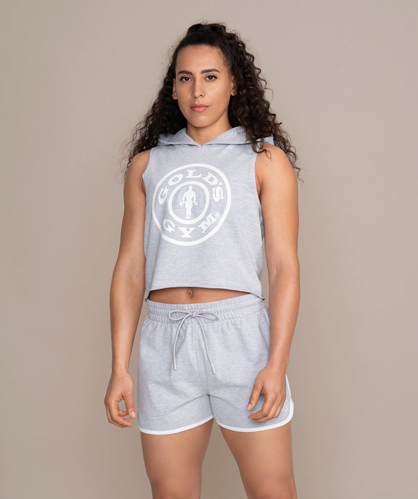 GGLSWT019 Golds Gym Ladies Sleeveless Hoodie