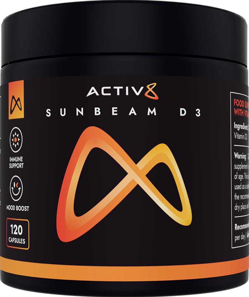 Activ8 Sunbeam D3 - 120 caps - Muskelkompaniet