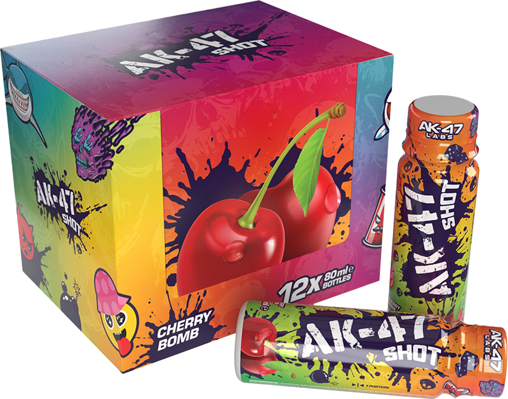AK-47 Labs Shots - 12 x 80 ml