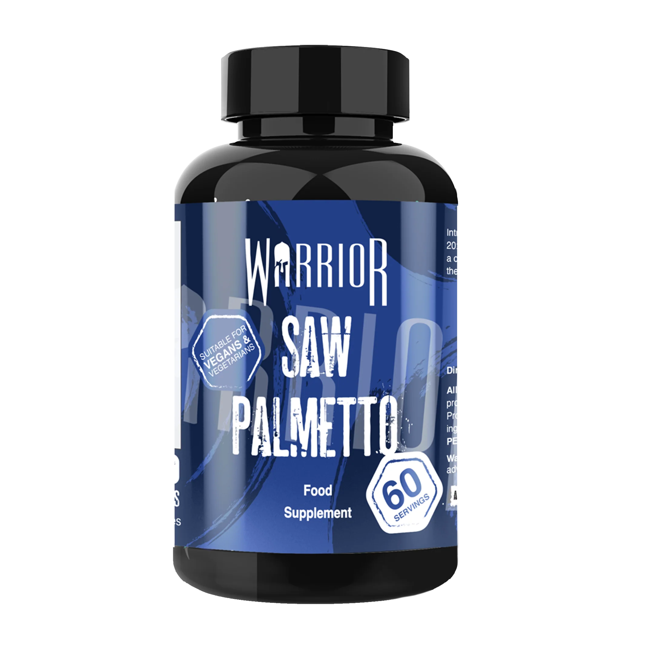 Warrior Saw Palmetto - 60 kapslar