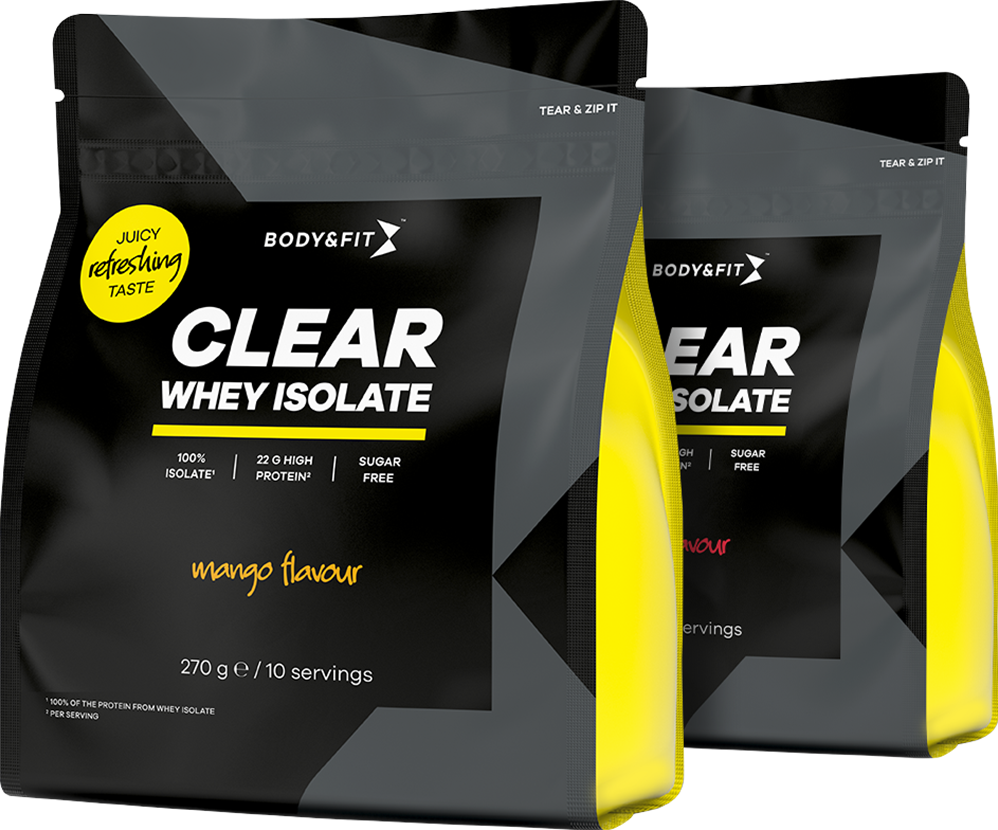 Body & Fit Clear Whey Isolate - 270 g - Muskelkompaniet