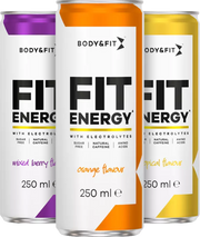 Body & Fit Fit Energy - 24 x 250 ml - Muskelkompaniet
