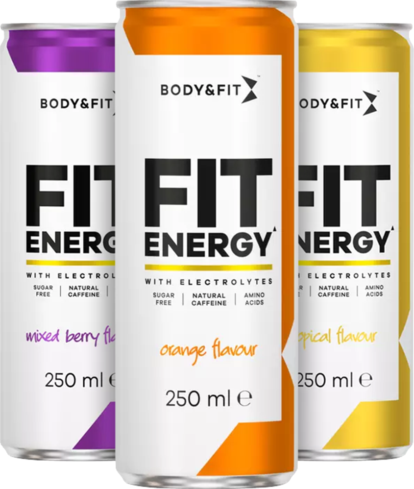 Body & Fit Fit Energy - 24 x 250 ml - Muskelkompaniet
