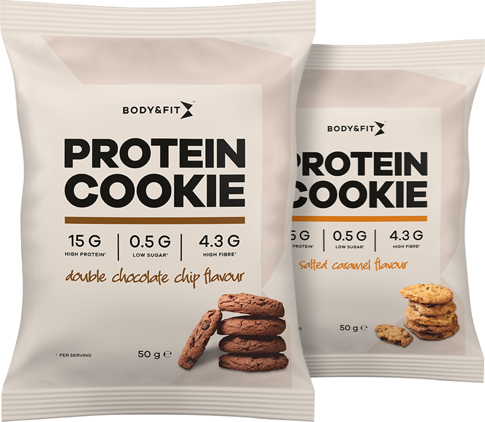 Body & Fit Protein Cookies - 12 x 50 g - Muskelkompaniet
