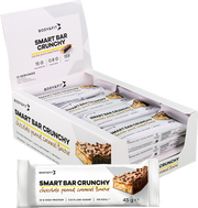 Body & Fit Smart Bar Crunchy - 12 x 45 g - Muskelkompaniet
