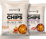 Body & Fit Smart Chips - 12 x 23 g - BBQ - Muskelkompaniet