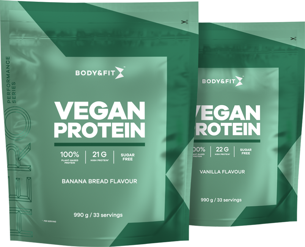 Body & Fit Vegan Protein - 990 g - Muskelkompaniet