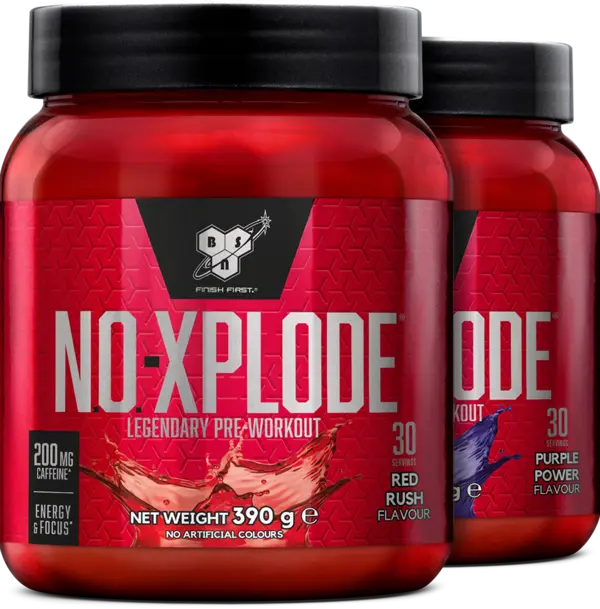 BSN N.O.-Xplode - 390 g - Red Rush - Muskelkompaniet