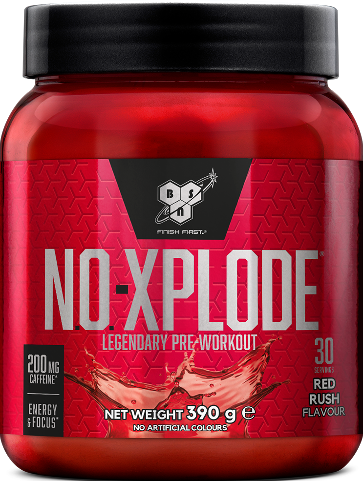 BSN N.O.-Xplode - 390 g - Red Rush - Muskelkompaniet