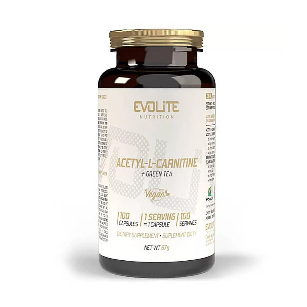 Evolite Acetyl L-Carnitine HCL - 100 kapslar