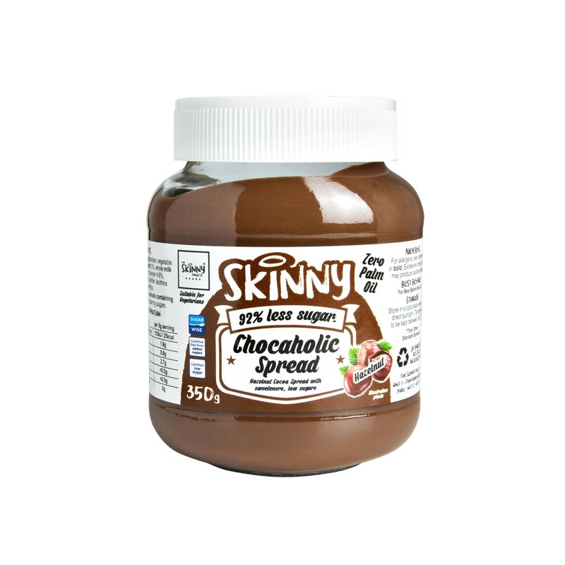 The Skinny Food Co Low Sugar Spread - 350 g - Chocolate Hazelnut