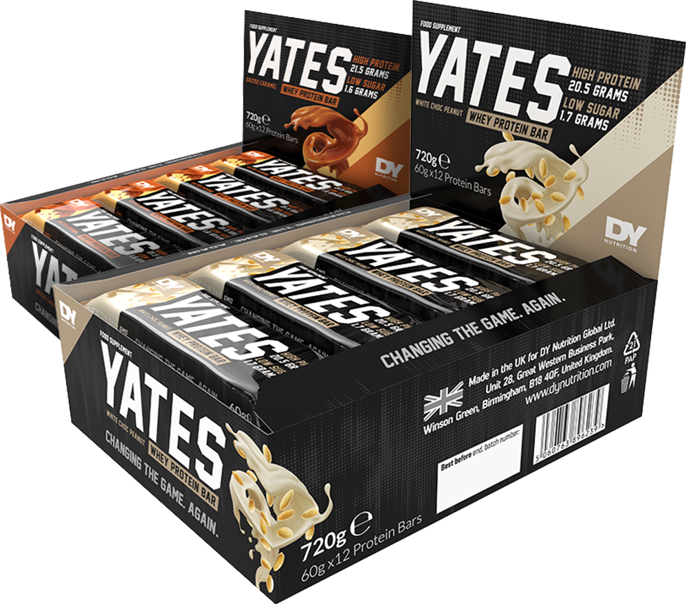 Dorian Yates Nutrition Whey Protein Bar - 12 x 60 g