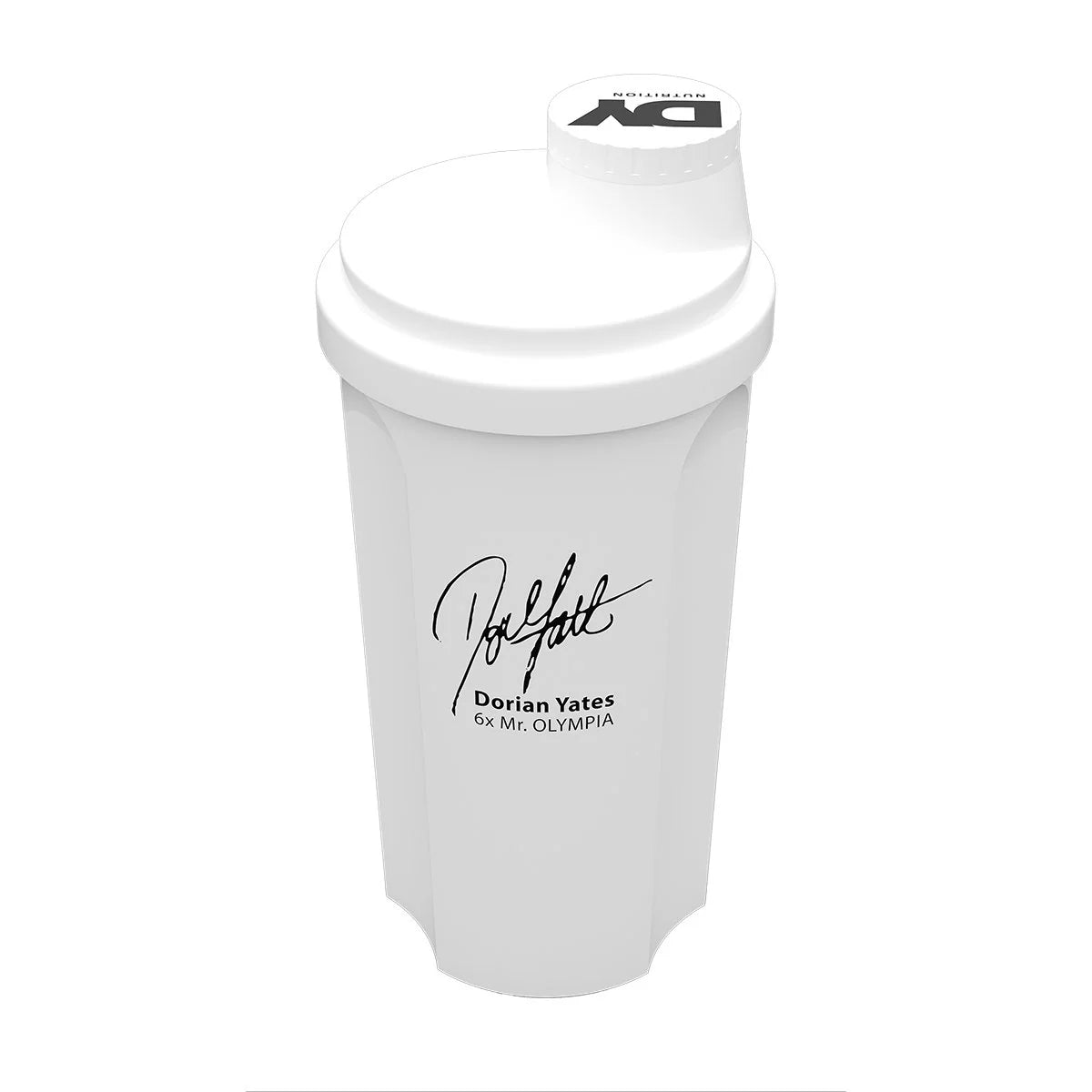 Dorian Yates Nutrition Shaker Signature - 700 ml - White