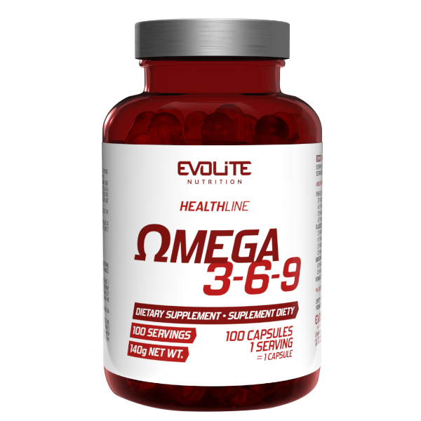 Evolite Omega 3-6-9 - 100 Softgels