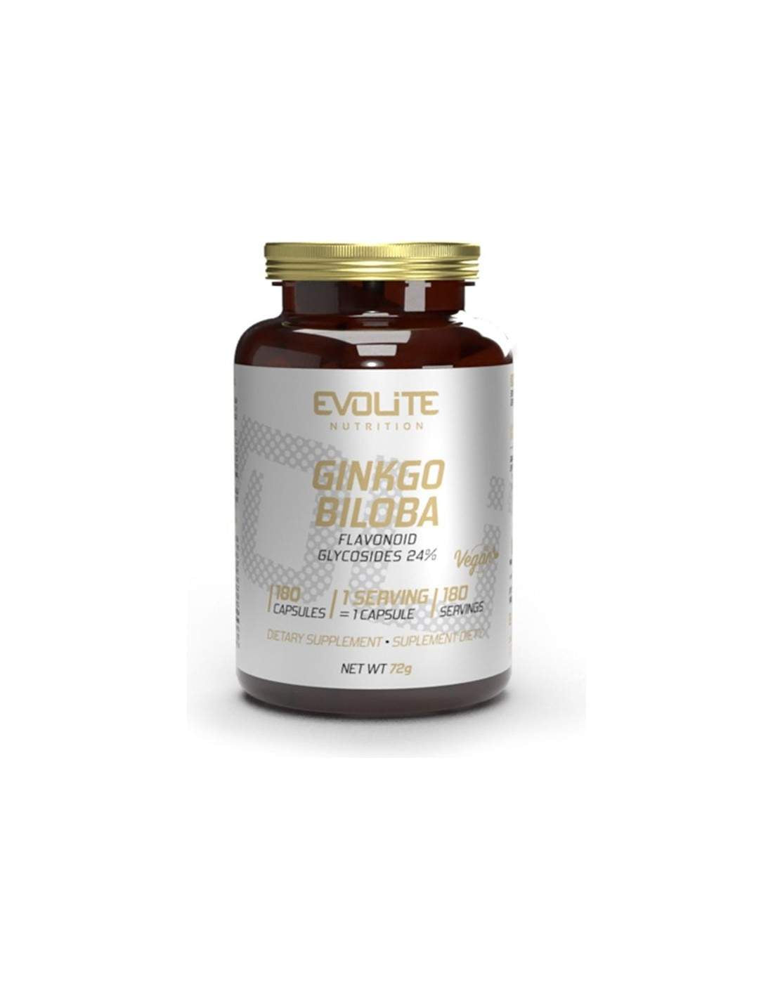 Evolite Gingko Biloba 60 mg - 180 kapslar
