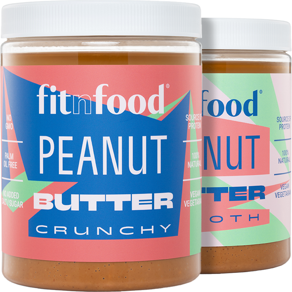 FitnFood - Peanut Butter Crunchy - 1000 g