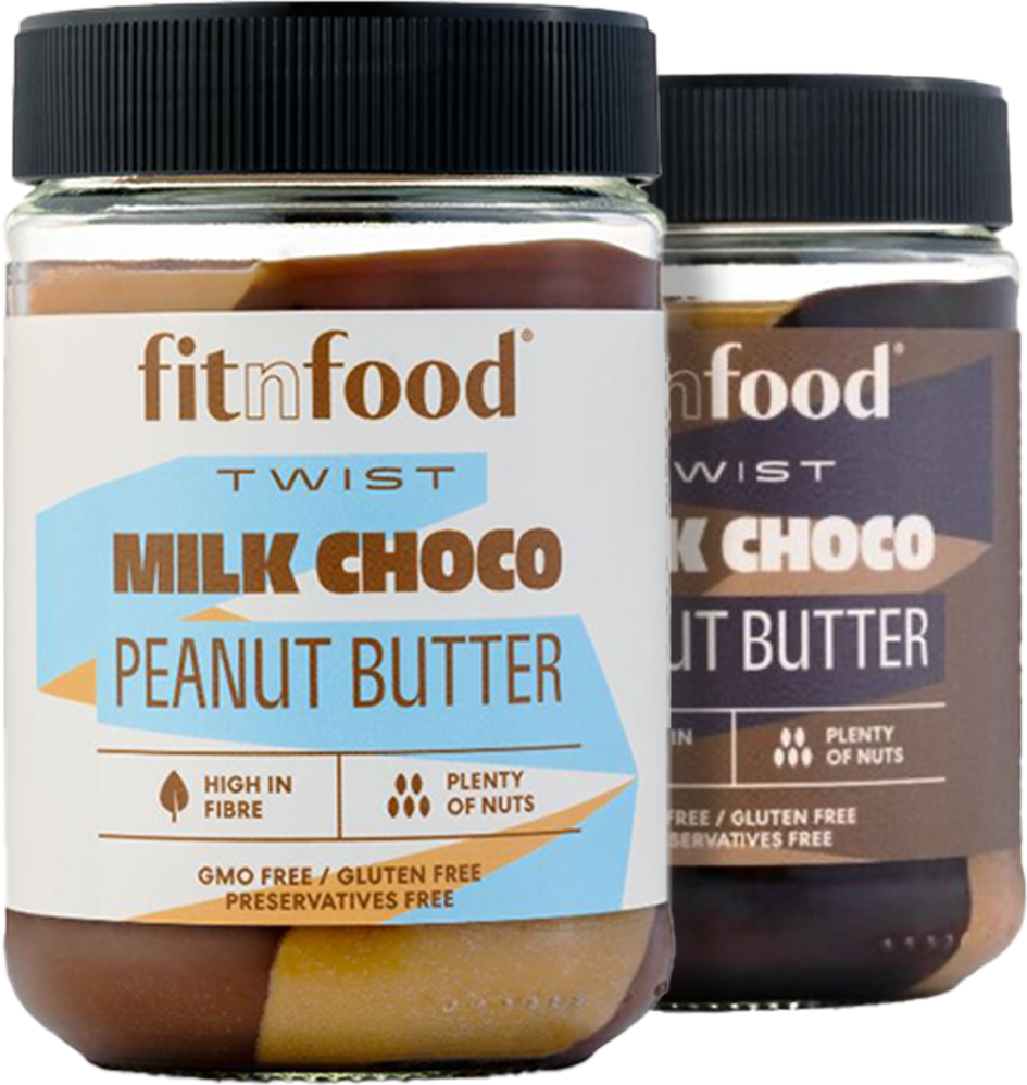 FitnFood - Twist Milk Choco Peanut Butter - 350 g