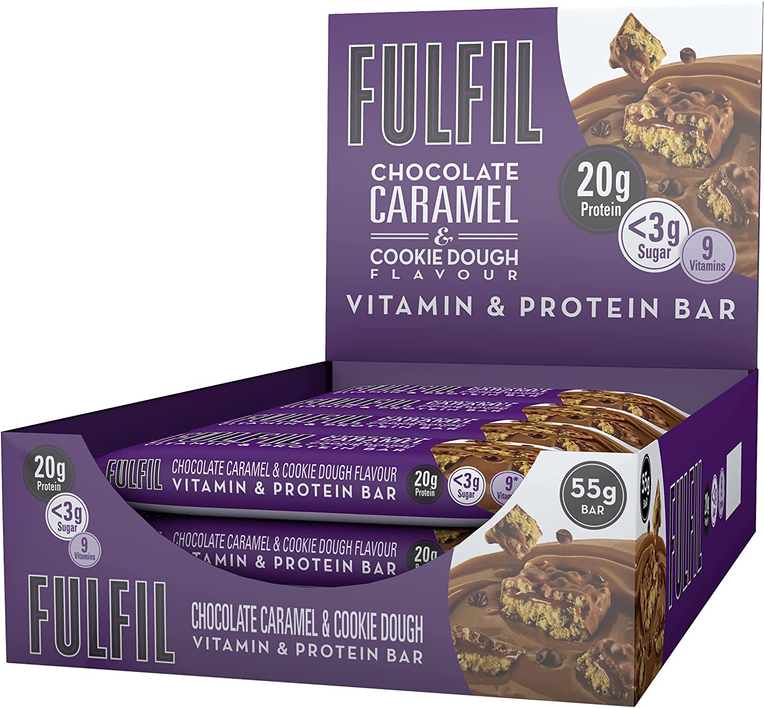 Fulfil Vitamin & Protein Bar - 15 x 55 g