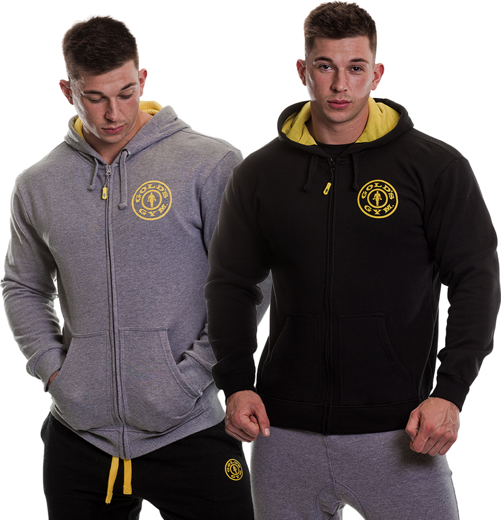 GGSWT007 Golds Gym Zipper Hoodie Joe