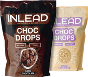 Inlead Choc Drops - 150 g - Dark Chocolate