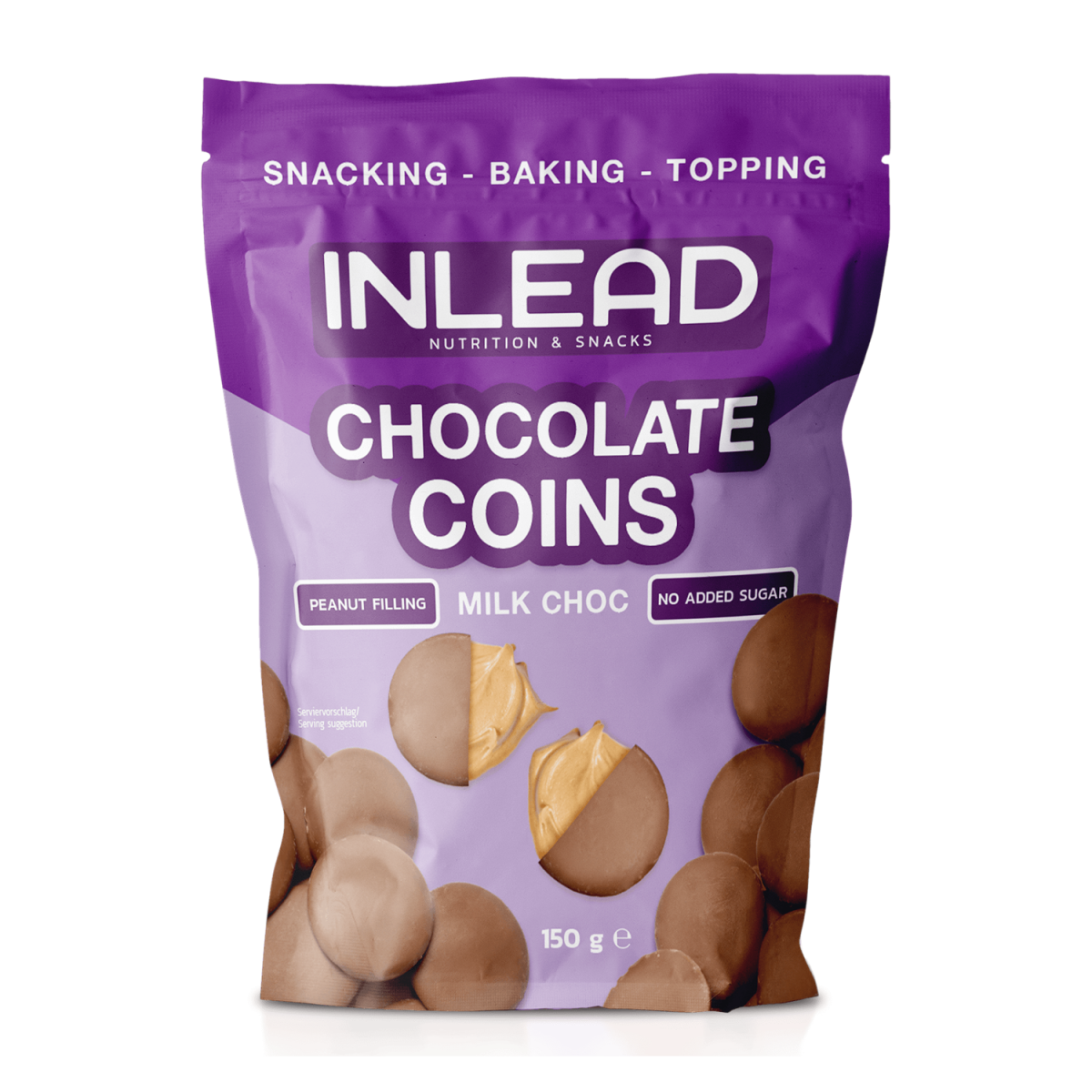 Inlead Chocolate Coins - 150 g - White Chocolate
