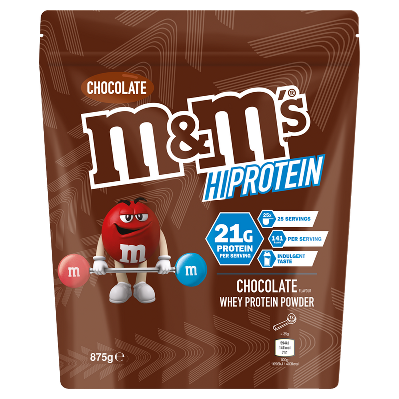 M&M's HiProtein Powder - 875 g - Chocolate