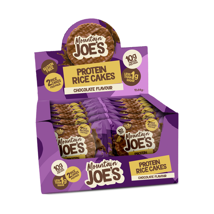 Mountain Joe's Protein Rice Cakes - 12 x 64 g