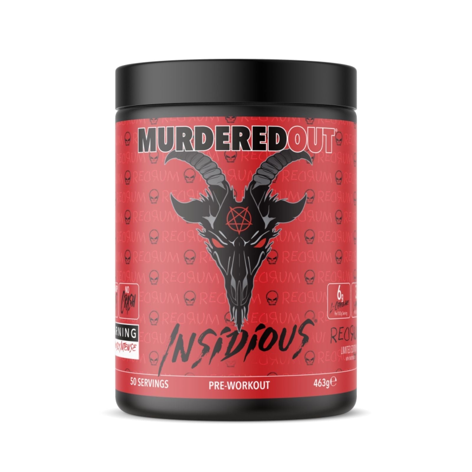Murdered Out Insidious Pre-Workout - 463 g