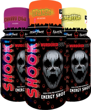 Murdered Out SHOOK Energy Shots - 12 x 60 ml