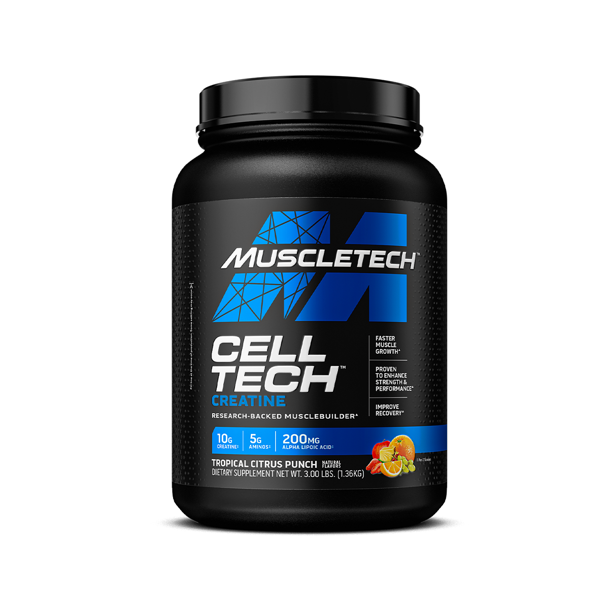 MuscleTech Cell Tech Creatine - Tropical Citrus Punch