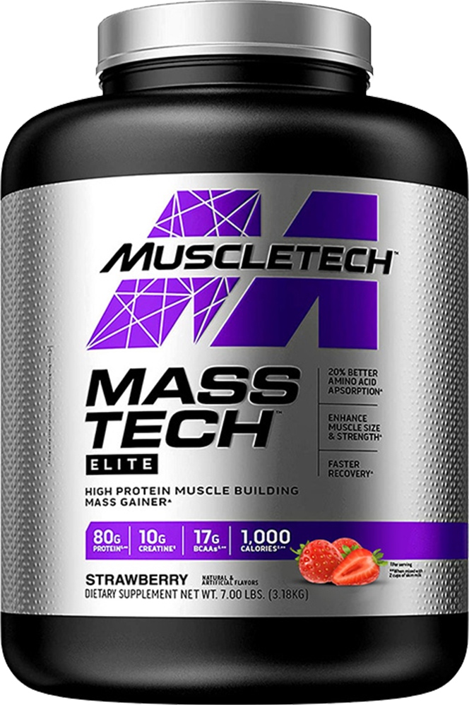 MuscleTech Mass Tech Elite - 3180 g - Chocolate Fudge Cake