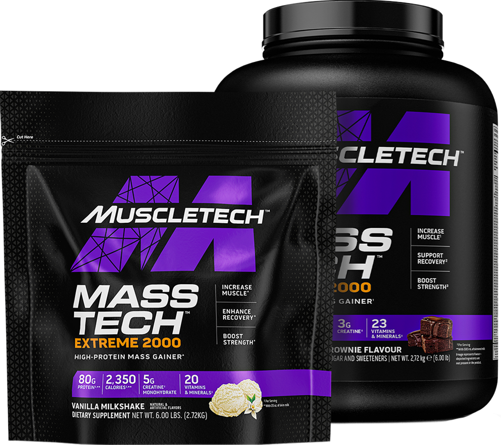 MuscleTech Mass Tech Extreme 2000 - 2720 g - Vanilla Milkshake
