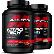 MuscleTech Nitro Tech Whey Protein - 1820 g - Strawberry