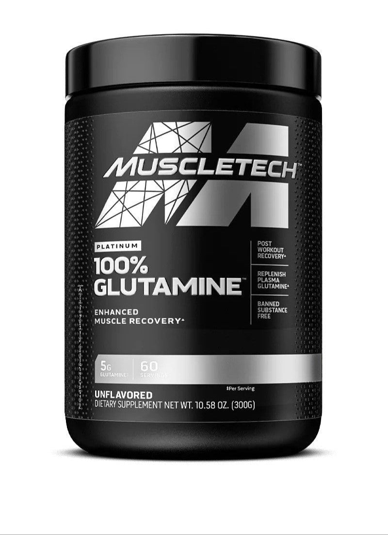 MuscleTech Platinum 100% Glutamine - 300 g
