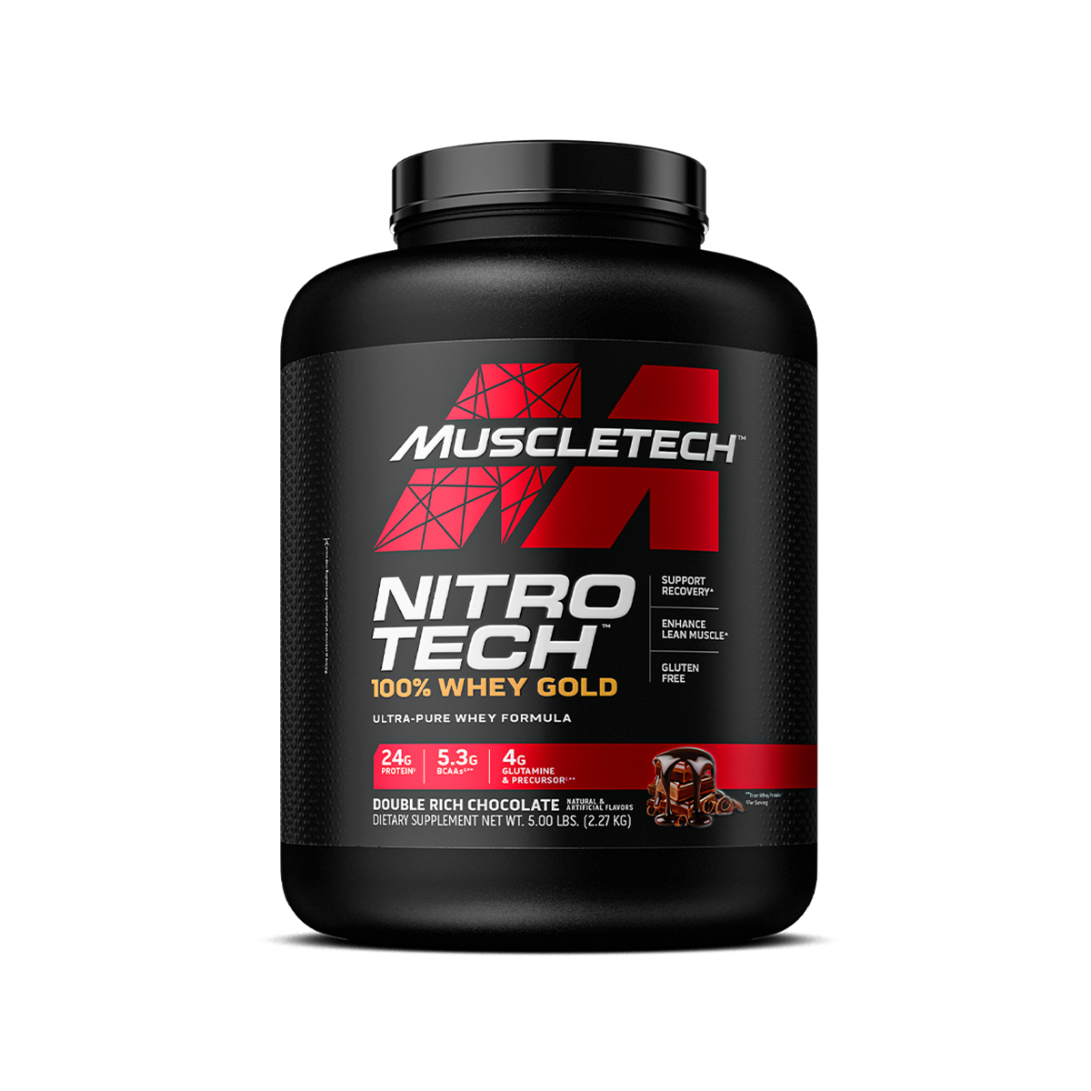 MuscleTech Nitro Tech 100% Whey Gold - 2270 g - Strawberry Shortcake