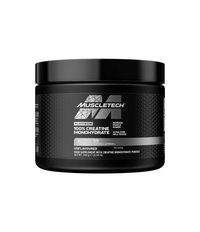 MuscleTech Platinum 100% Creatine Monohydrate - 200 g