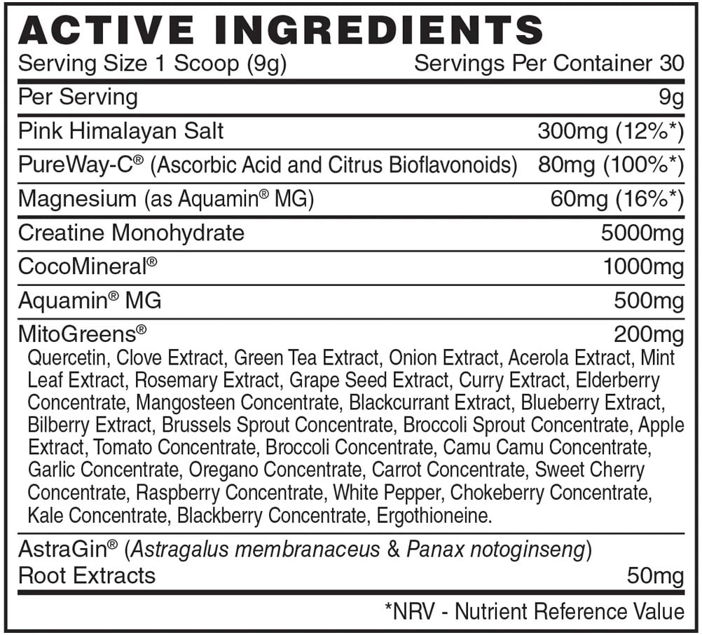 Naughty Boy Crea-Greens - 270 g